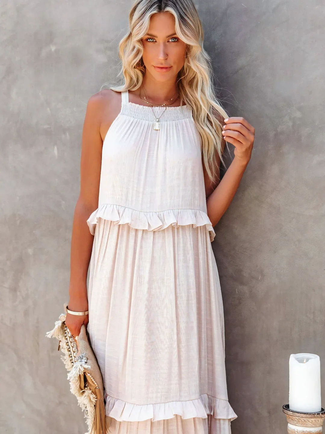 Dawn™ | Ruffle Maxi Dress