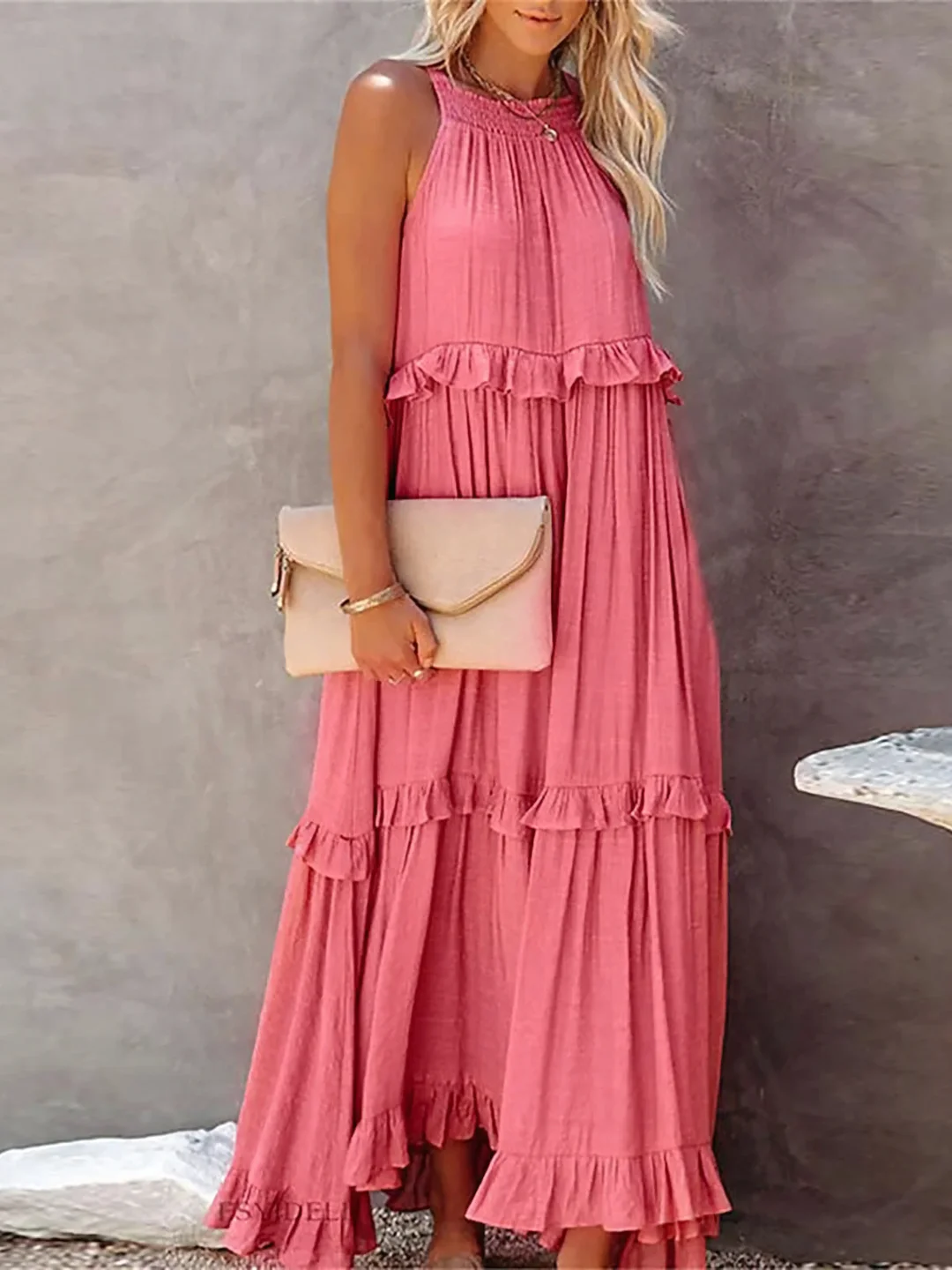 Dawn™ | Ruffle Maxi Dress