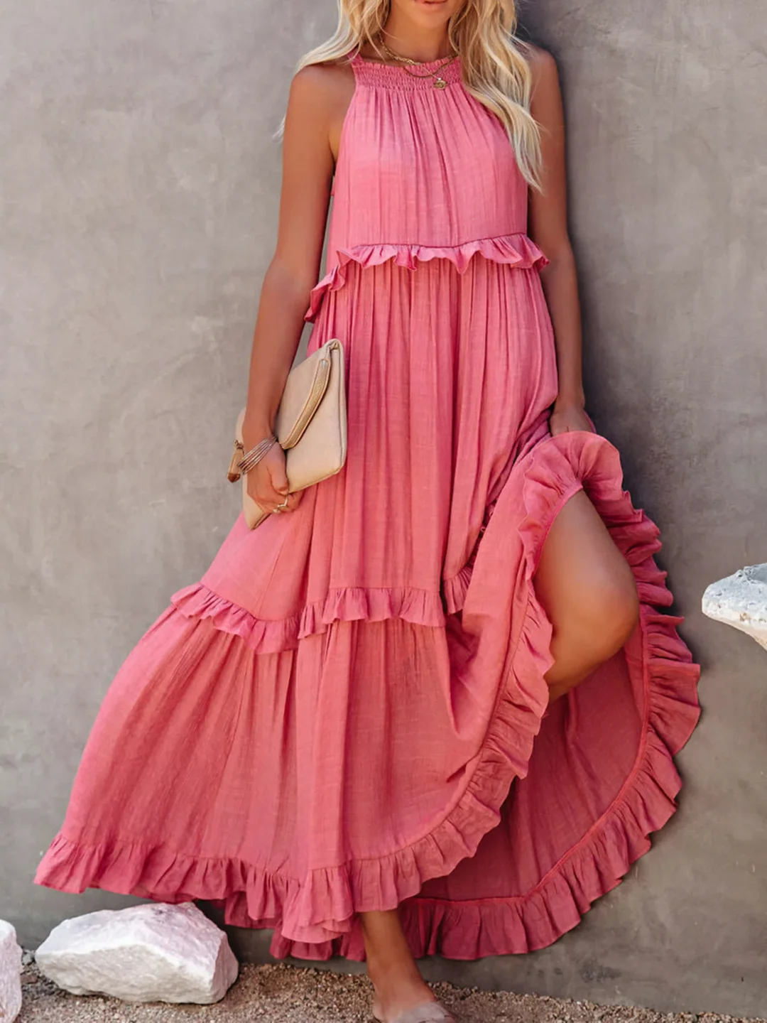 Dawn™ | Ruffle Maxi Dress