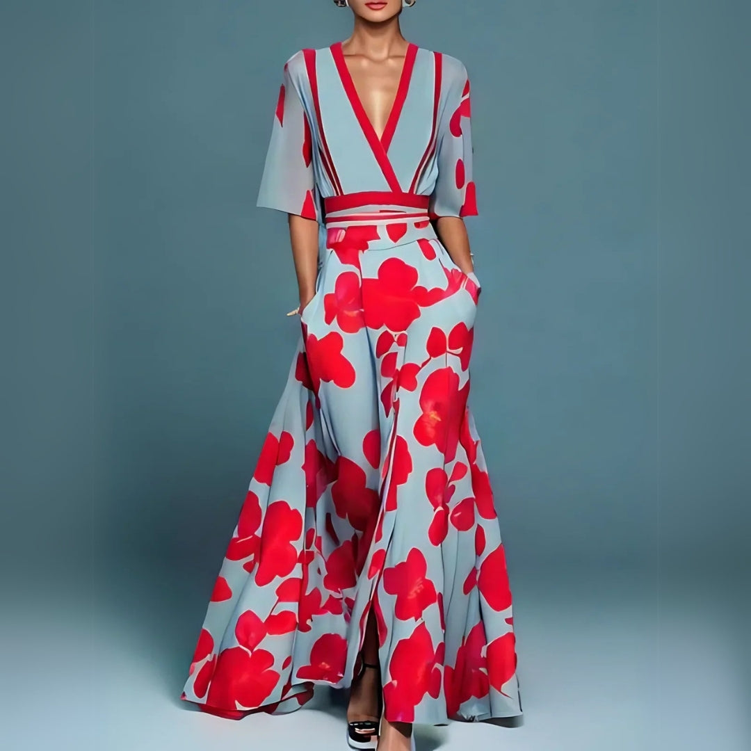 Lila™ Elegant Wrap Dress