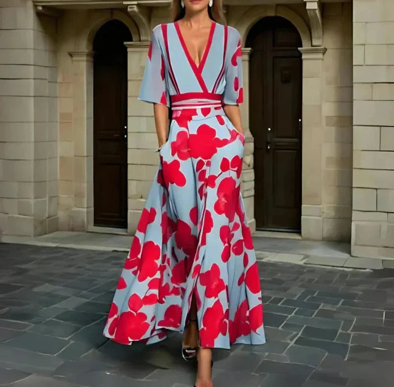 Lila™ Elegant Wrap Dress