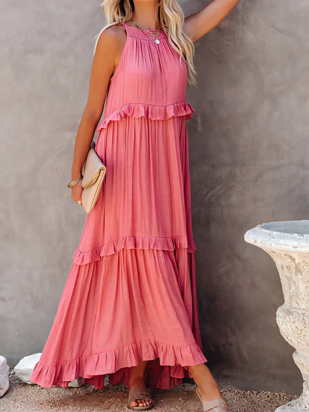 Dawn™ | Ruffle Maxi Dress