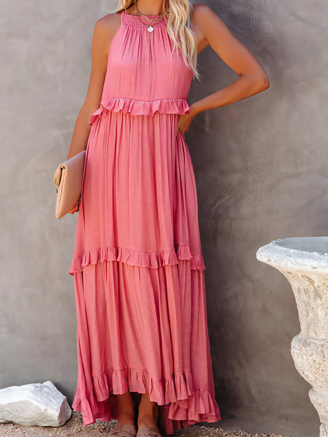 Dawn™ | Ruffle Maxi Dress
