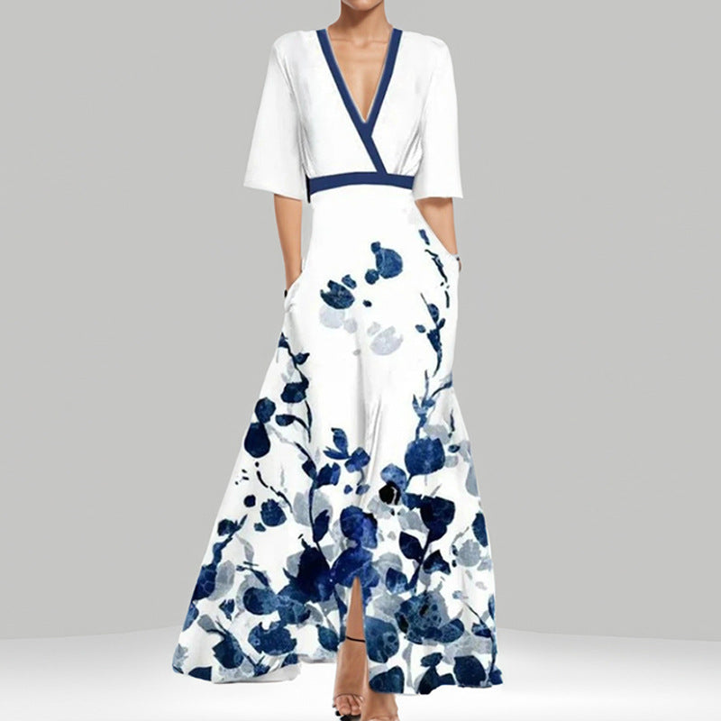Lila™ Elegant Wrap Dress