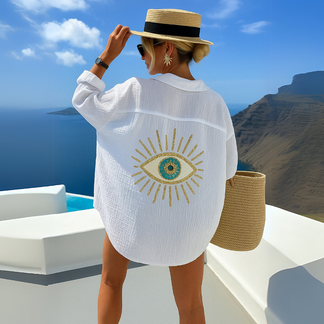 Anna - Greek Eye Shirt