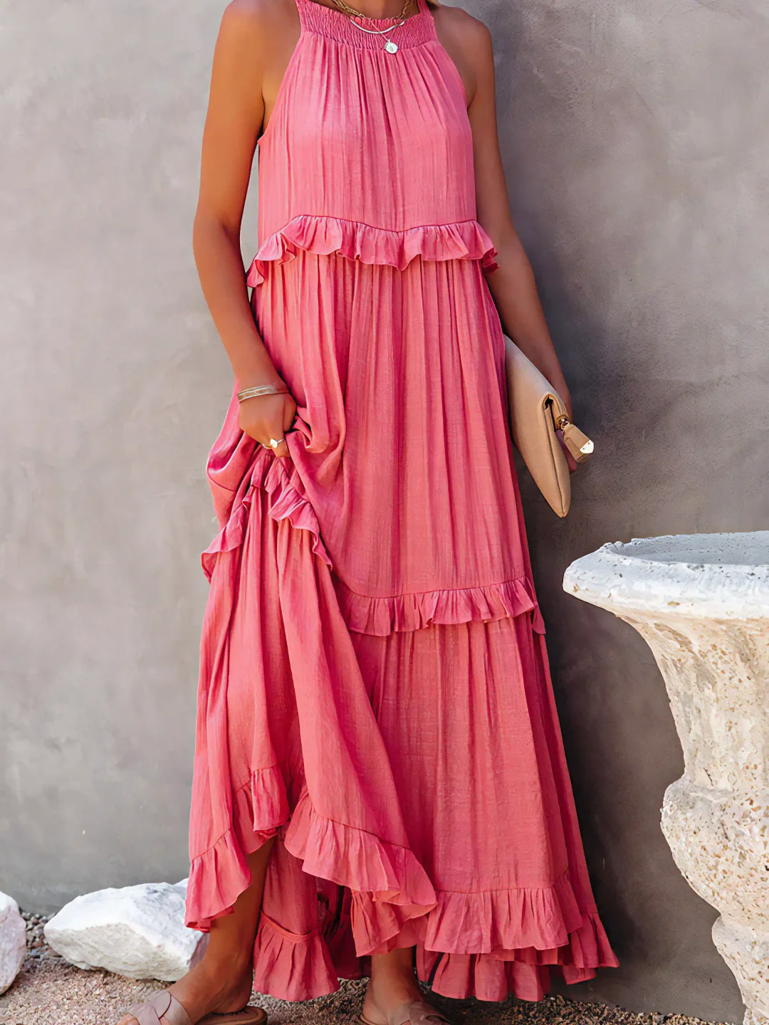 Dawn™ | Ruffle Maxi Dress