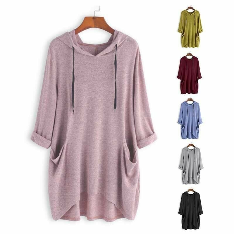 Annette - Relaxed Hooded Tunic