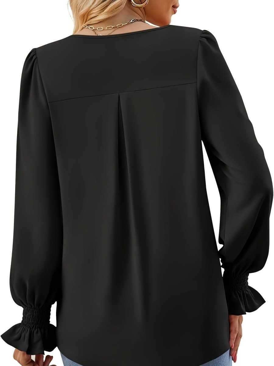 Lousie - Classy V-Neck Top