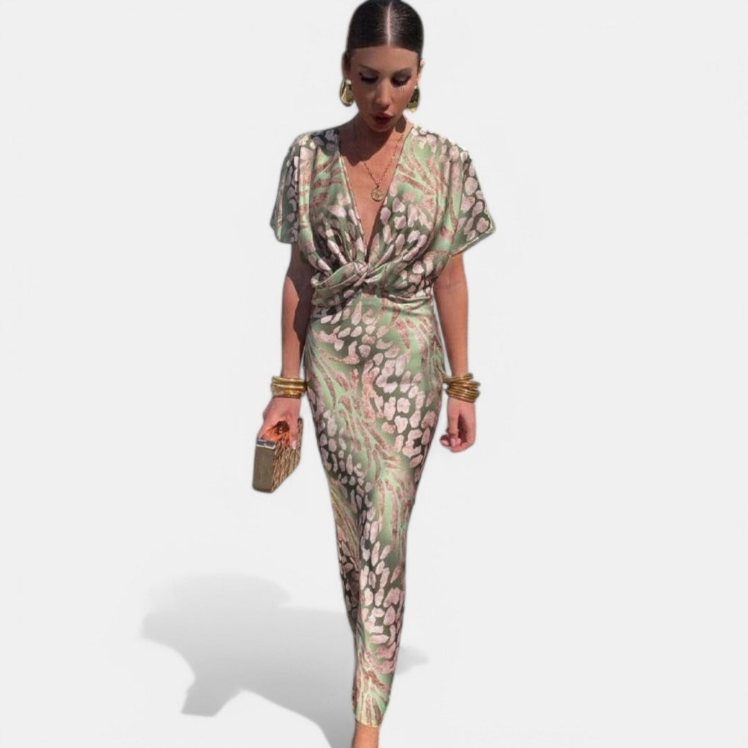 Kendall™ V-Neck Long Dress