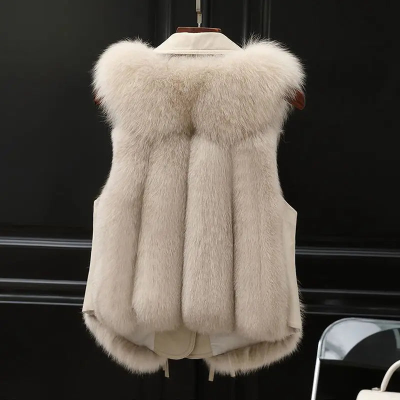 Sophia - Faux Fur Gilet